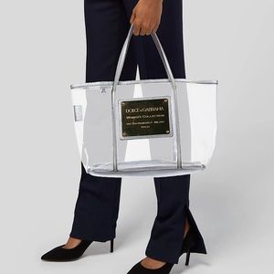 DOLCE & GABBANA Damiano 7 PVC Tote